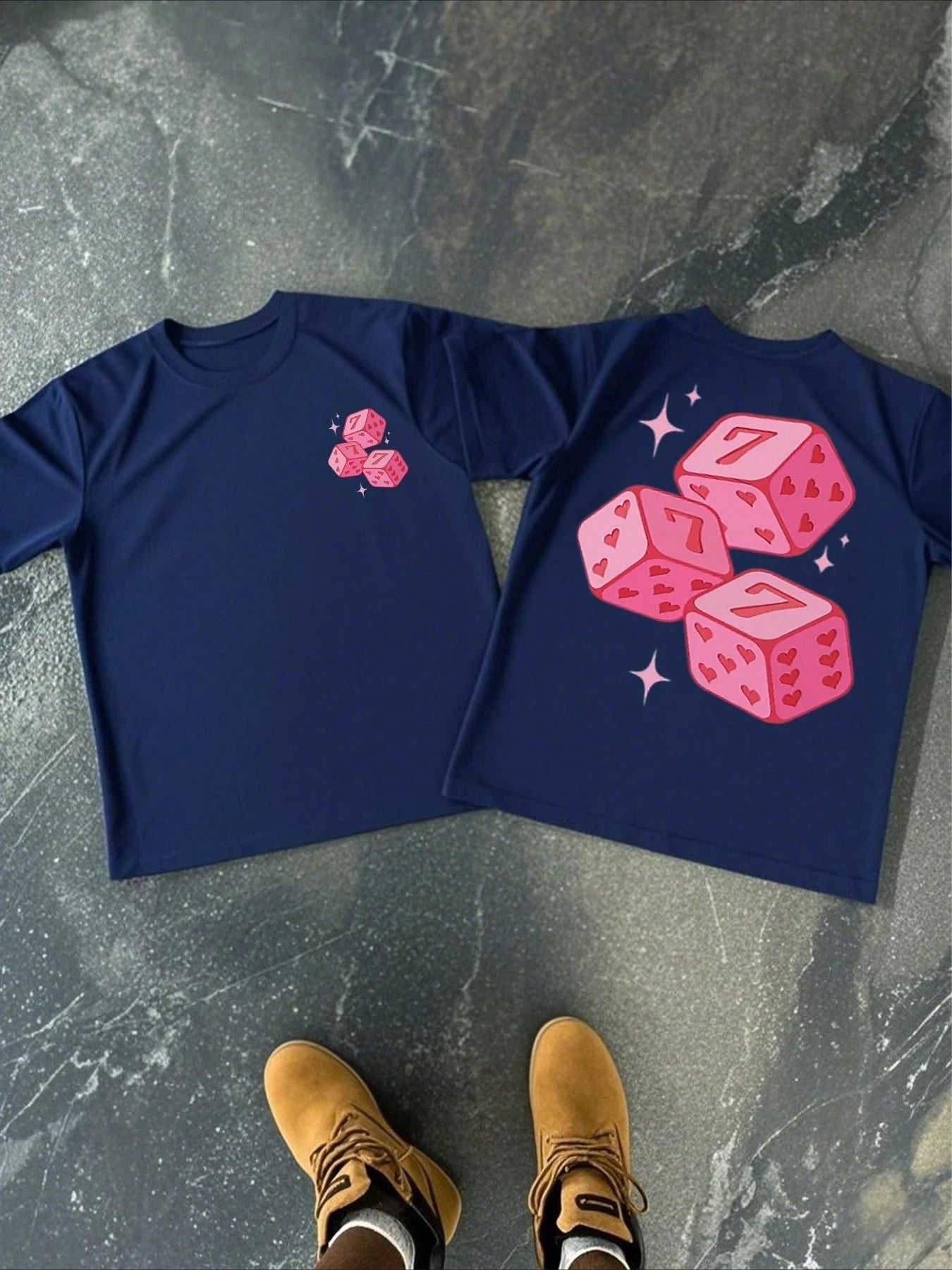 Pink Dice Shirt