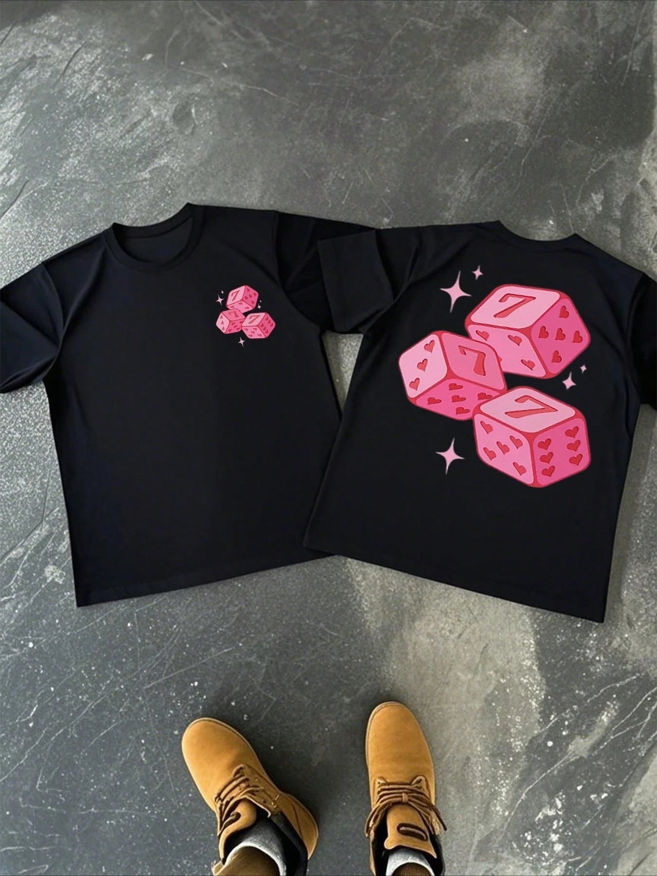 Pink Dice Shirt