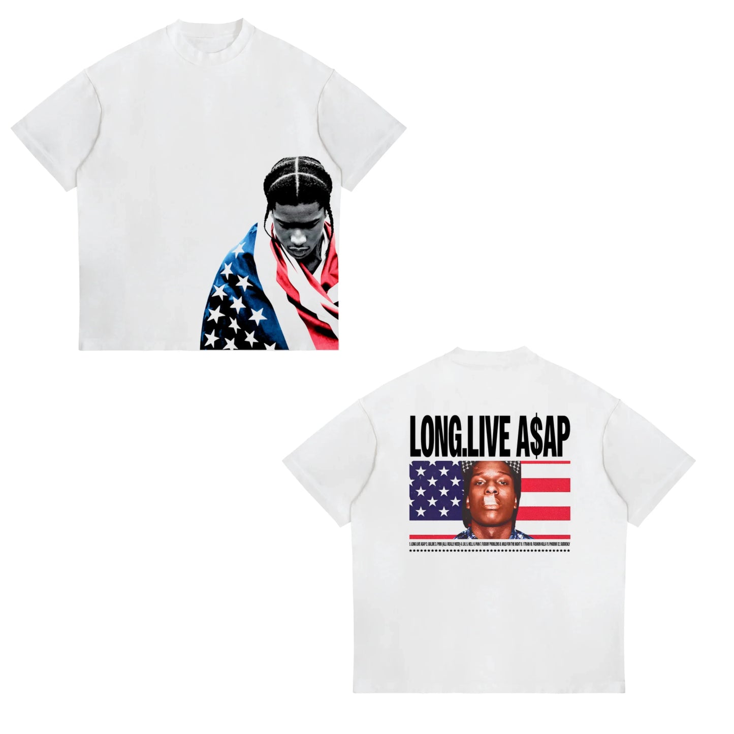 ASAP ROCKY Short-sleeved shirt
