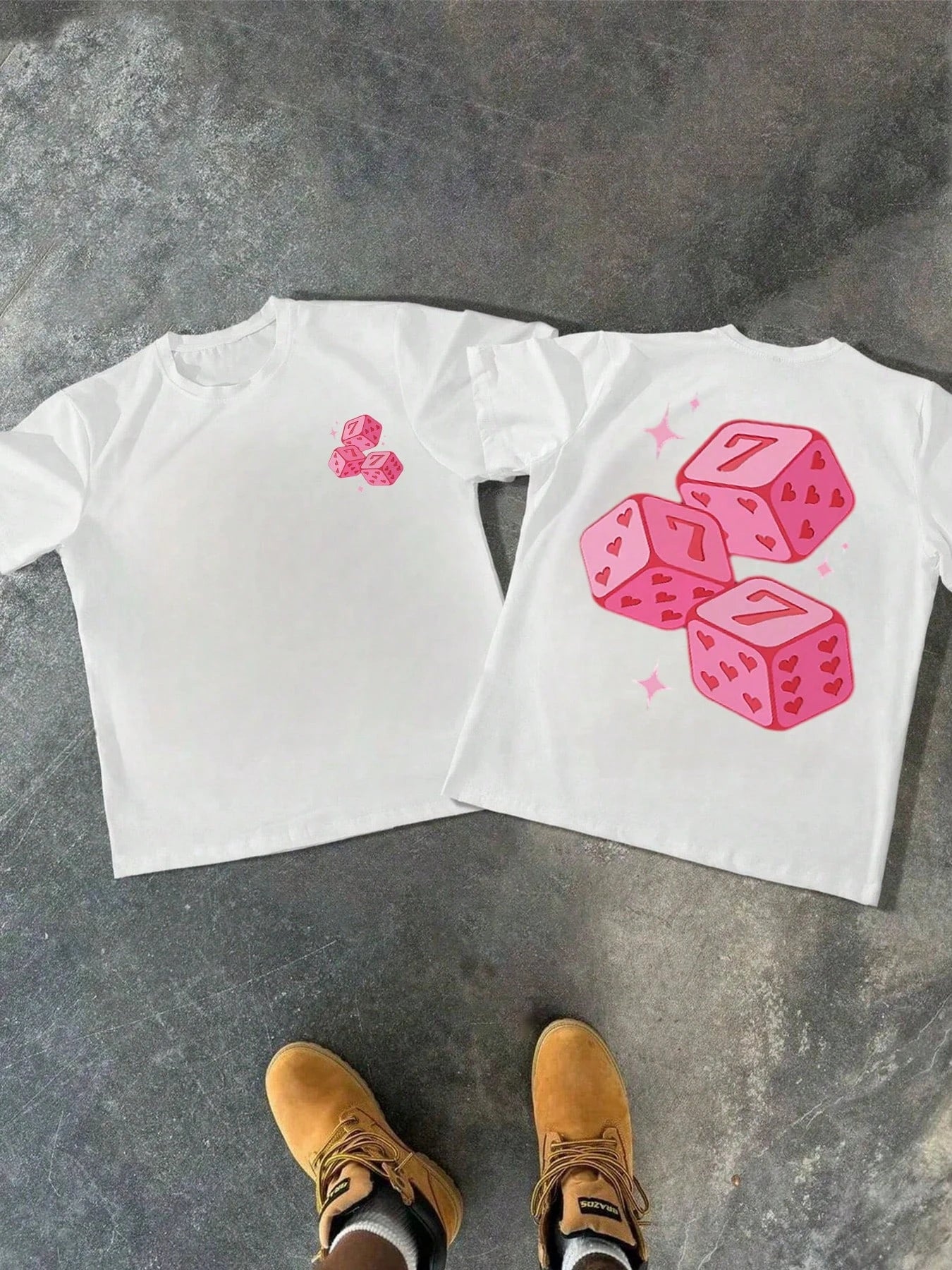 Pink Dice Shirt